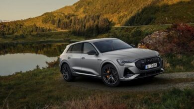 طرازات Audi e-tron و e-tron Sportback S line تحصل على نسخة سوداء