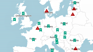 الخريطة التفاعلية - حوافز شراء السيارات الكهربائية لكل بلد في أوروبا لعام 2020