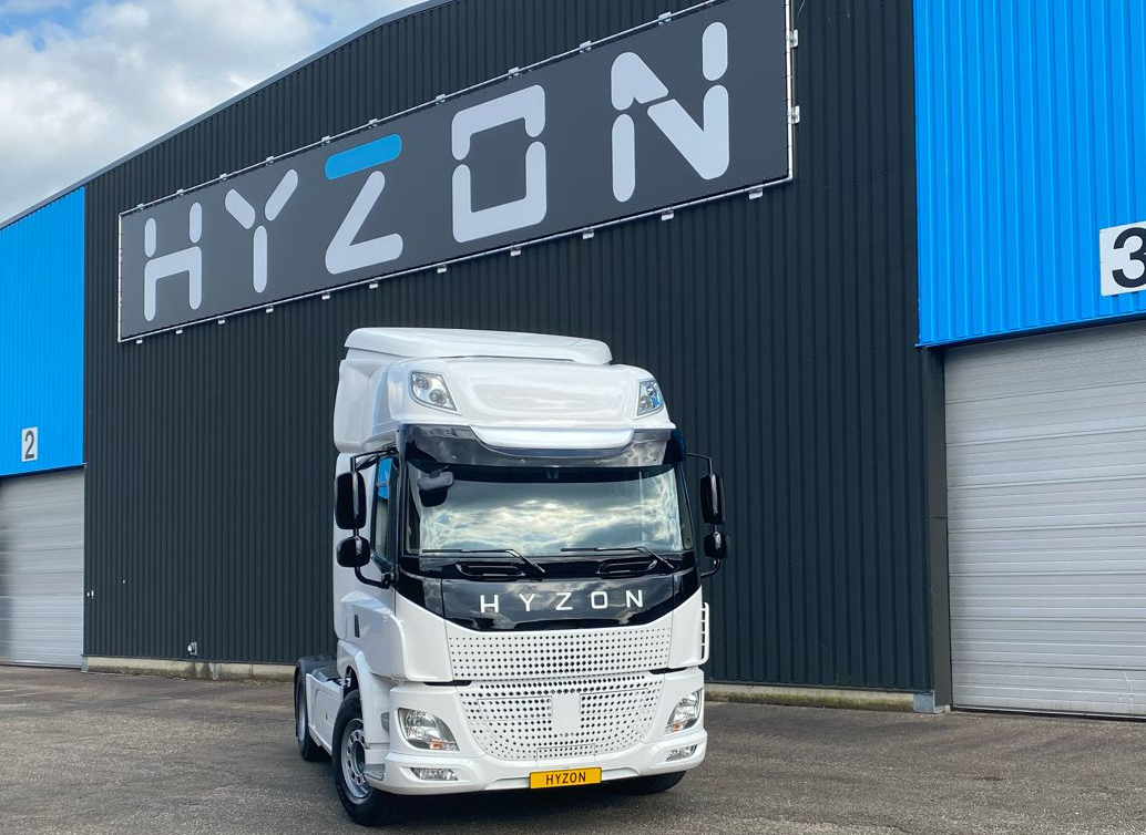 Hyzon Motors تطور ناقل الحركة الجديد eAxle