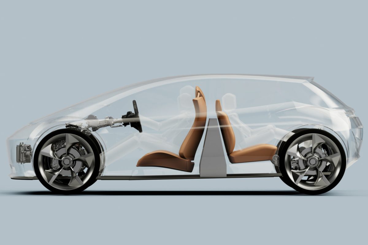 صورة رمزية لسيارة كهربائية