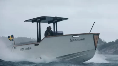 Eel Electric Boat.. قارب كهربائي قابل للطي